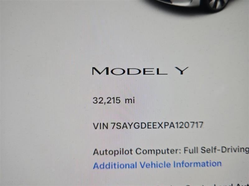 used 2023 Tesla Model Y car, priced at $31,000