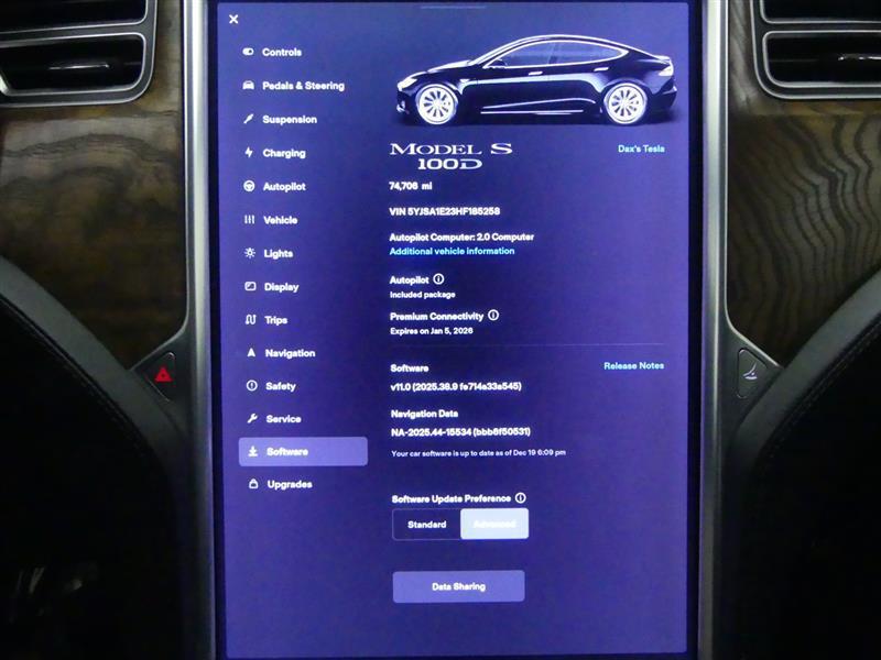 used 2017 Tesla Model S car, priced at $20,700