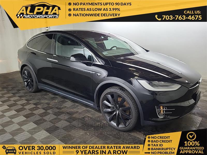 used 2021 Tesla Model X car, priced at $39,400