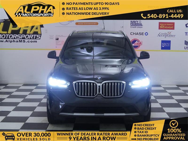 used 2022 BMW X3 car, priced at $20,000