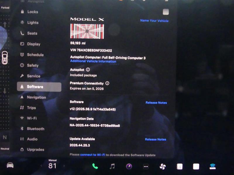 used 2022 Tesla Model X car, priced at $47,500