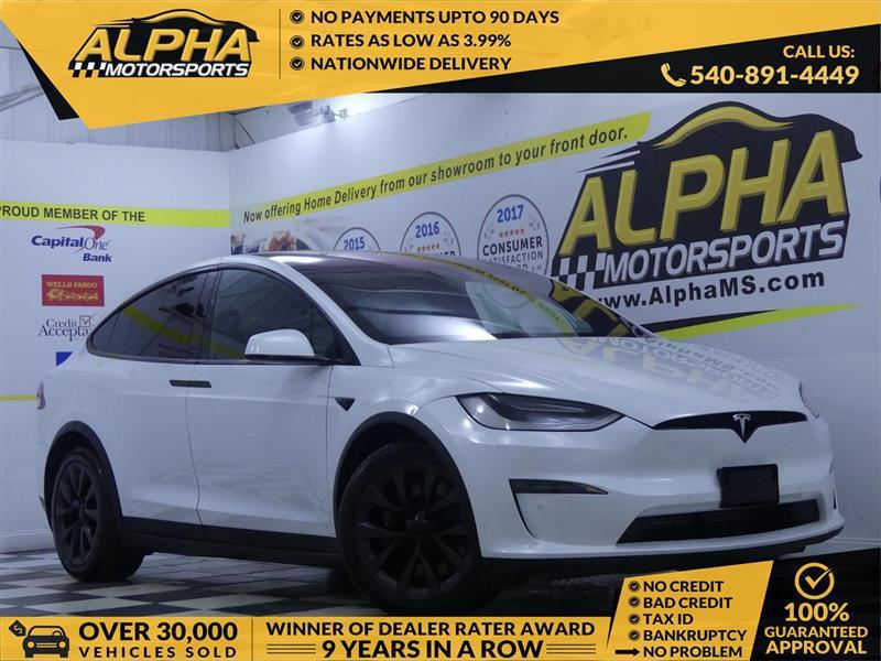 used 2022 Tesla Model X car, priced at $47,500