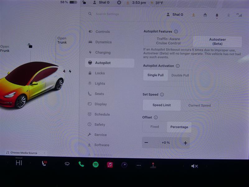 used 2019 Tesla Model 3 car, priced at $17,500