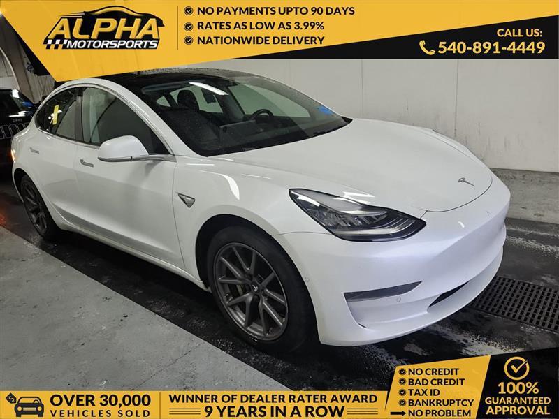 used 2020 Tesla Model 3 car, priced at $10,900