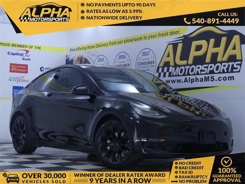used 2021 Tesla Model Y car, priced at $18,999