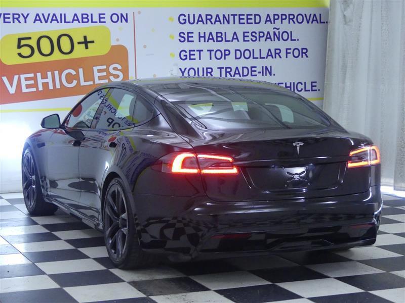 used 2021 Tesla Model S car, priced at $33,500