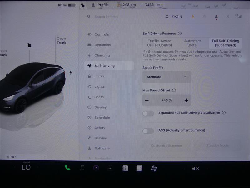 used 2023 Tesla Model Y car, priced at $29,500