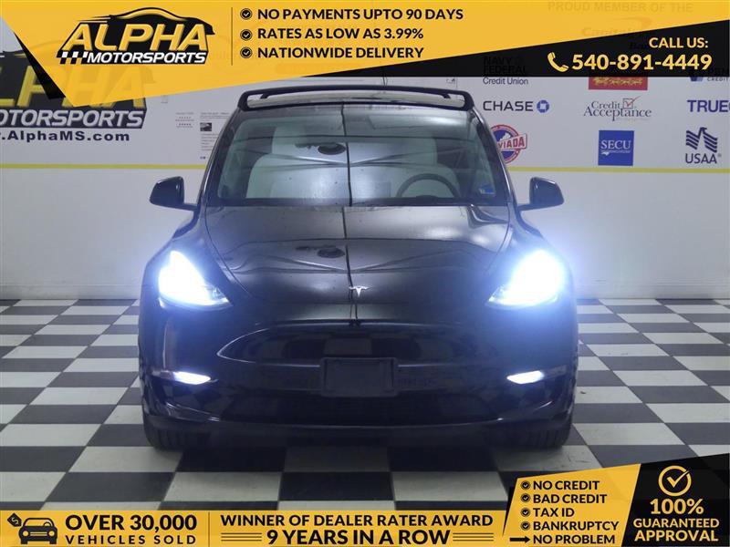 used 2020 Tesla Model Y car, priced at $17,999