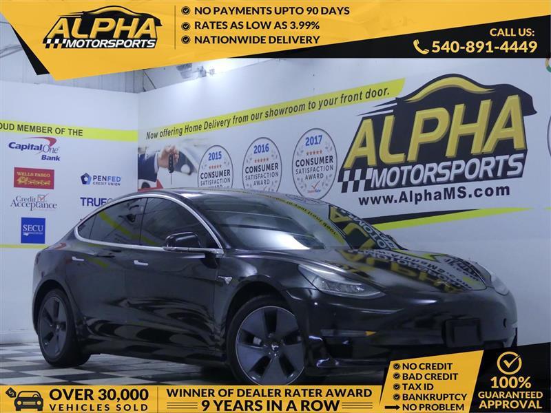 used 2019 Tesla Model 3 car, priced at $14,300