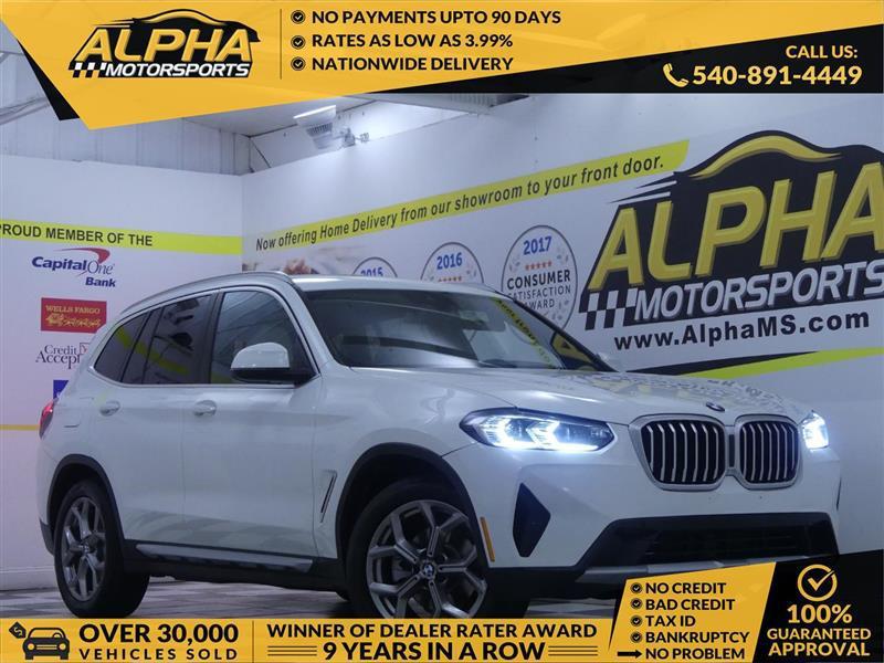 used 2024 BMW X3 car, priced at $34,200