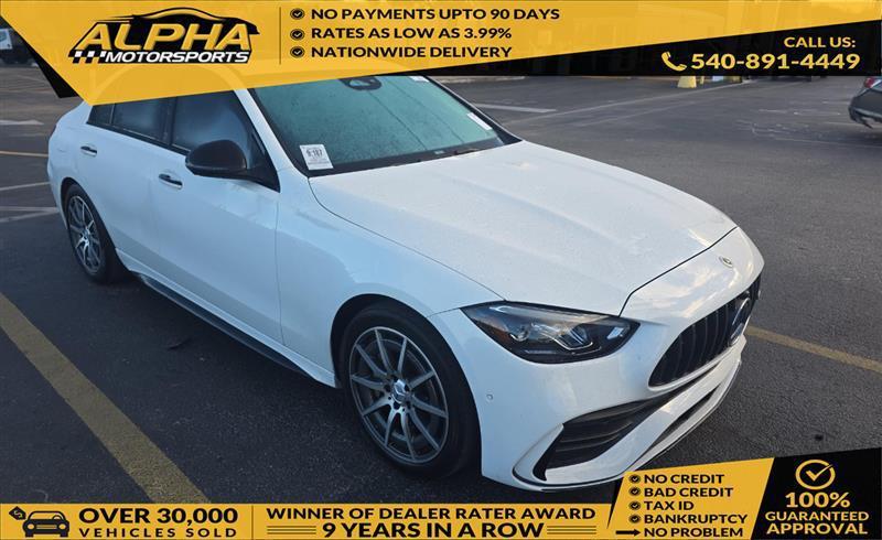 used 2023 Mercedes-Benz AMG C 43 car, priced at $39,750