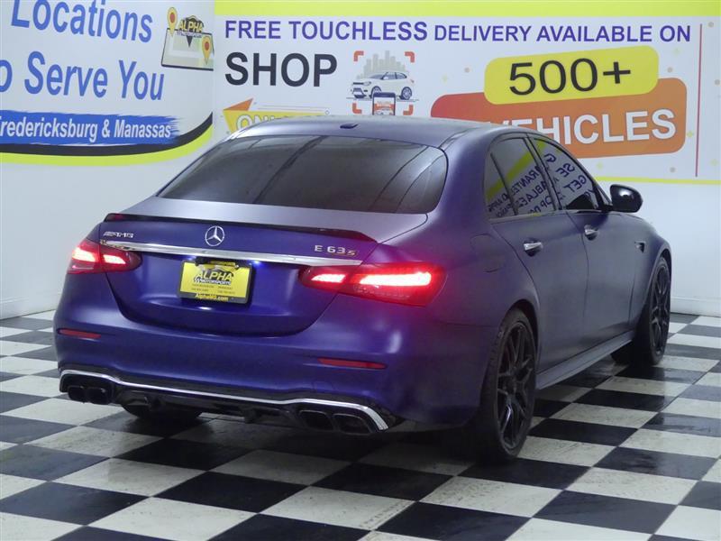 used 2021 Mercedes-Benz AMG E 63 car, priced at $78,900