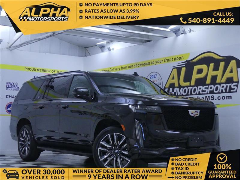 used 2023 Cadillac Escalade ESV car, priced at $63,900