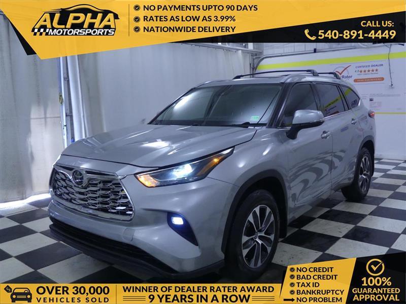 used 2022 Toyota Highlander car, priced at $29,500