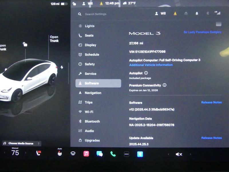 used 2023 Tesla Model 3 car, priced at $20,000