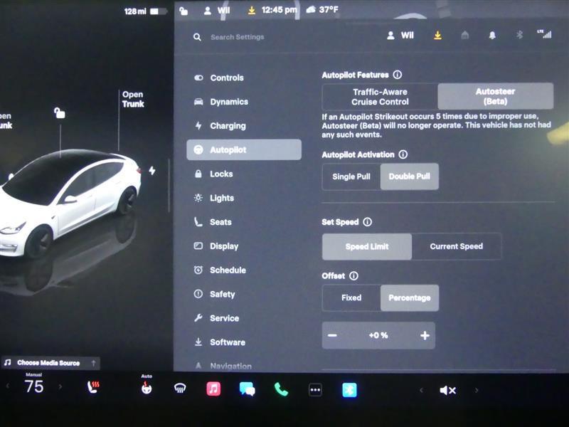 used 2023 Tesla Model 3 car, priced at $20,000