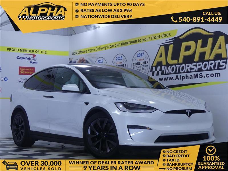 used 2022 Tesla Model X car, priced at $59,900