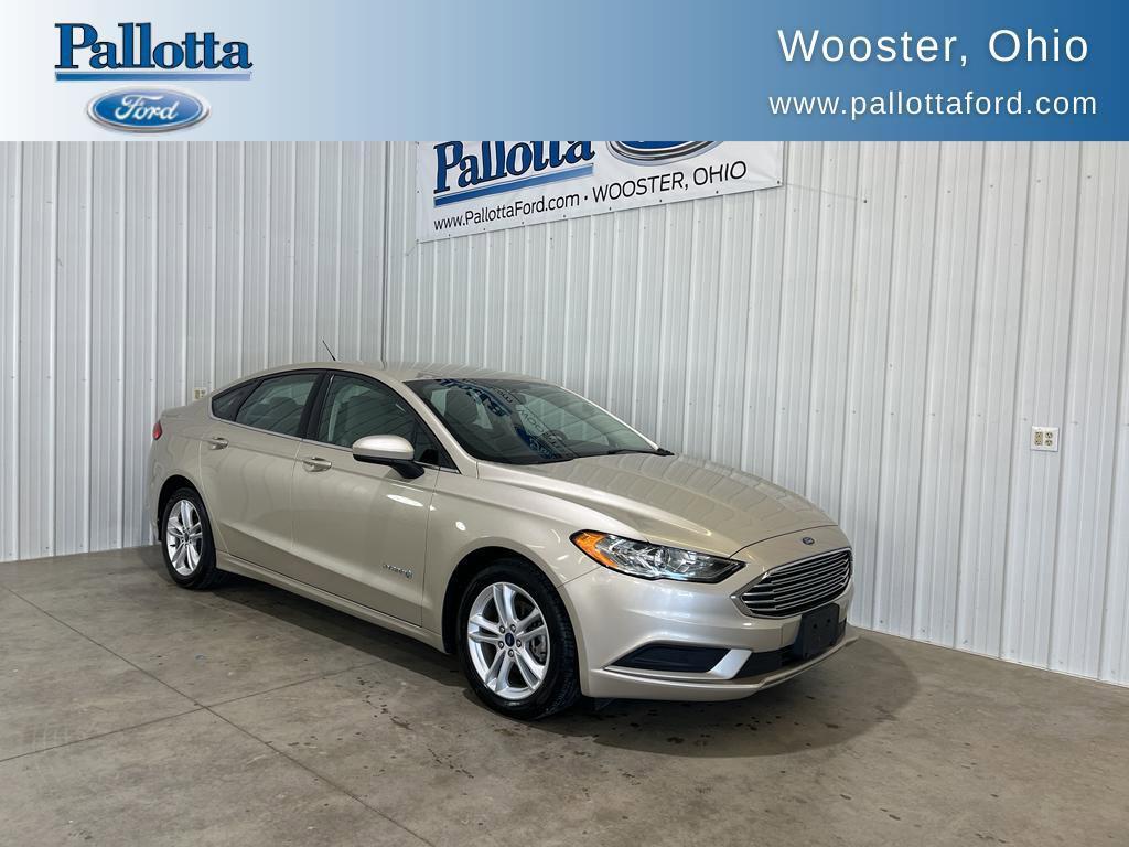 used 2018 Ford Fusion Hybrid car, priced at $14,500