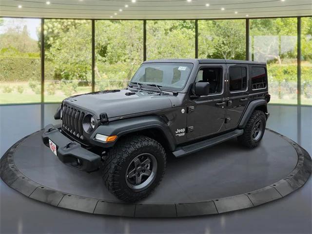 used 2018 Jeep Wrangler Unlimited car, priced at $20,900