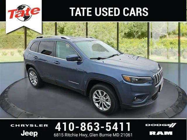 used 2021 Jeep Cherokee car, priced at $21,900