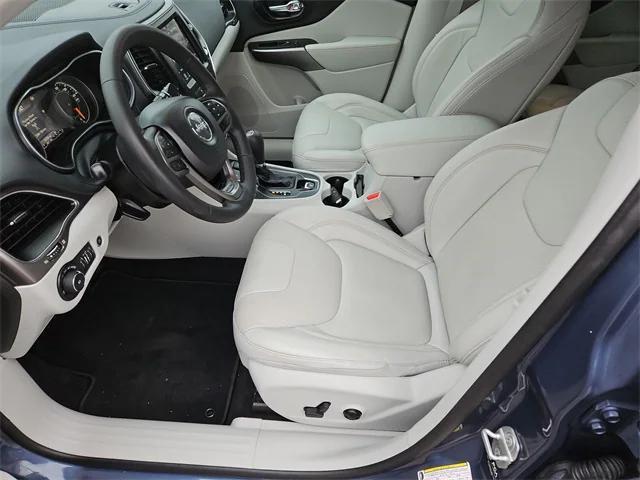 used 2021 Jeep Cherokee car, priced at $21,900