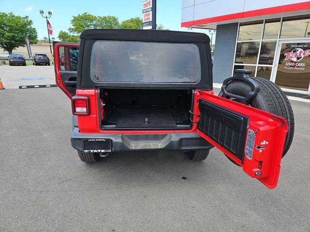 used 2021 Jeep Wrangler Unlimited car, priced at $23,999