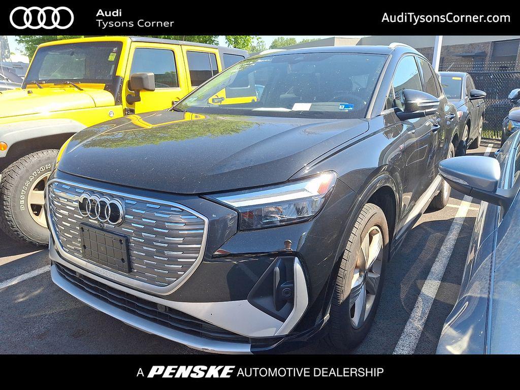 used 2023 Audi Q4 e-tron car, priced at $30,995