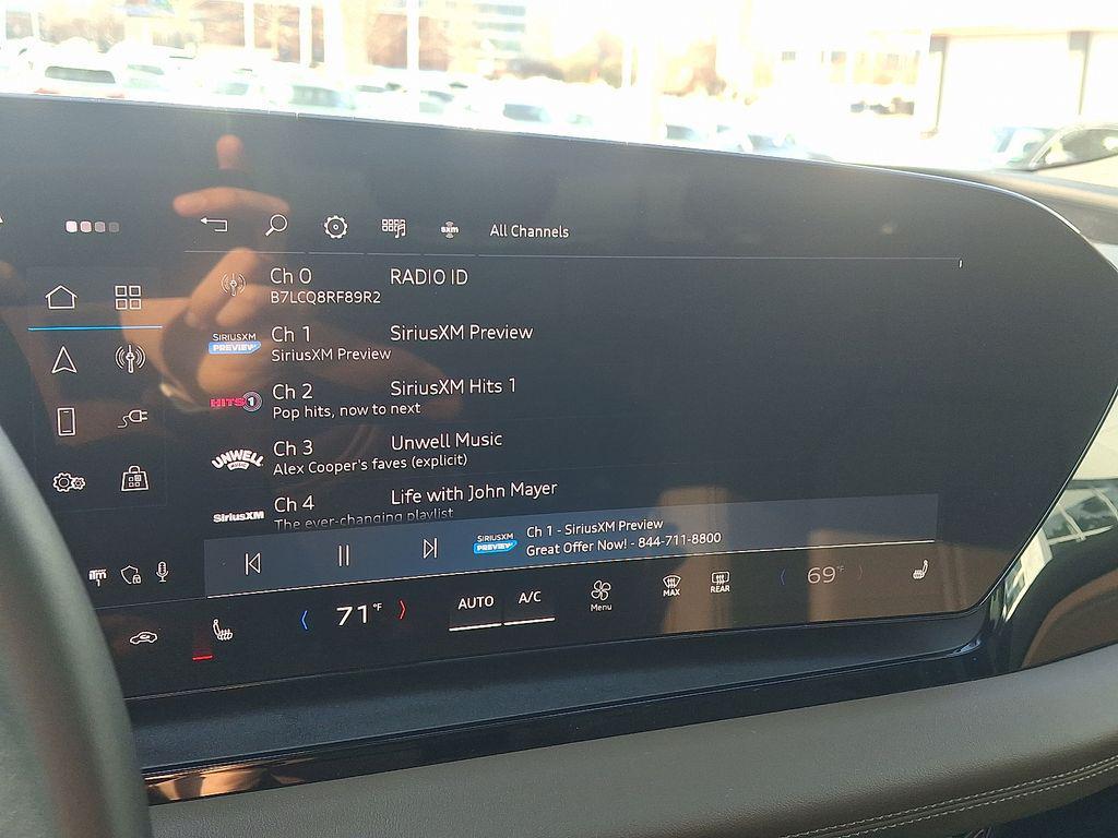 used 2025 Audi Q6 e-tron car, priced at $46,496