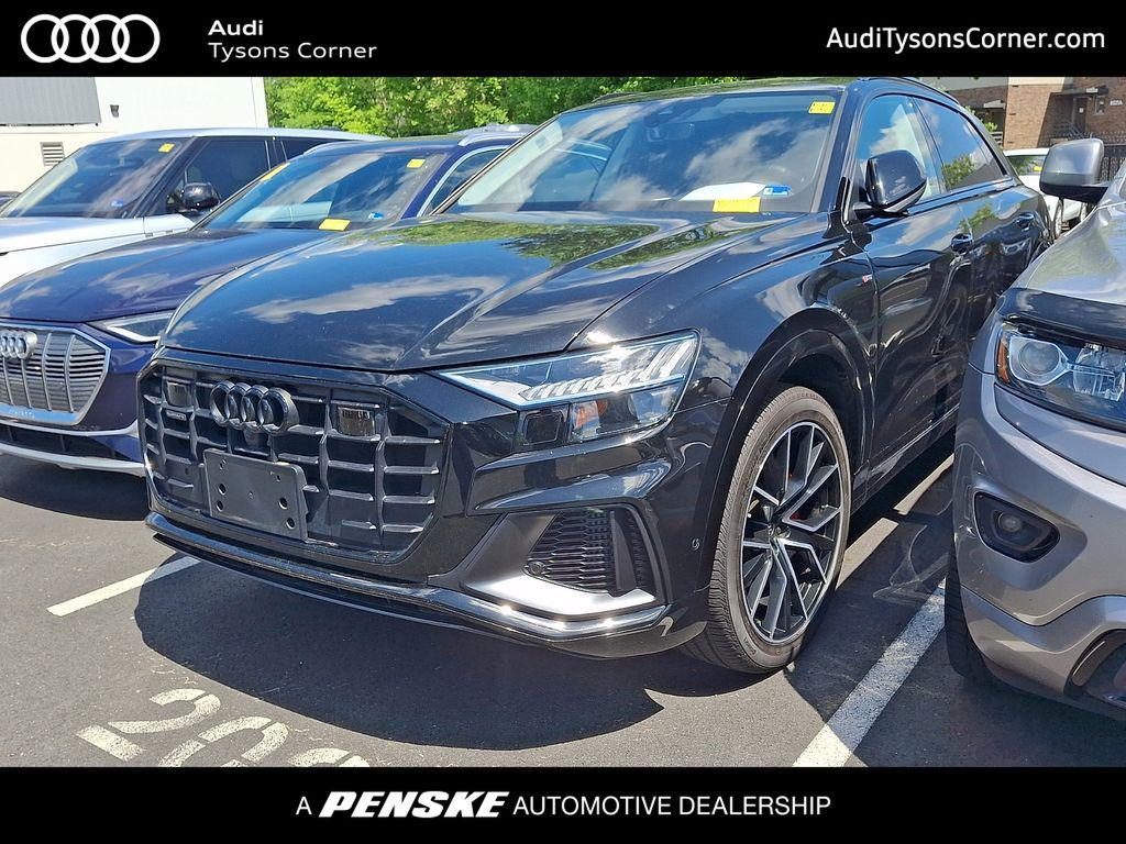 used 2023 Audi Q8 car, priced at $46,995