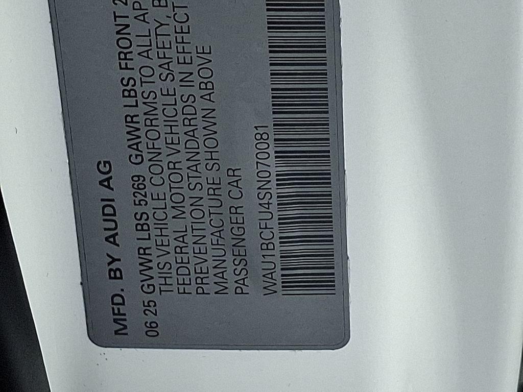 new 2025 Audi A5 car, priced at $53,900