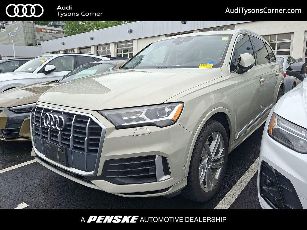 used 2021 Audi Q7 car, priced at $18,883