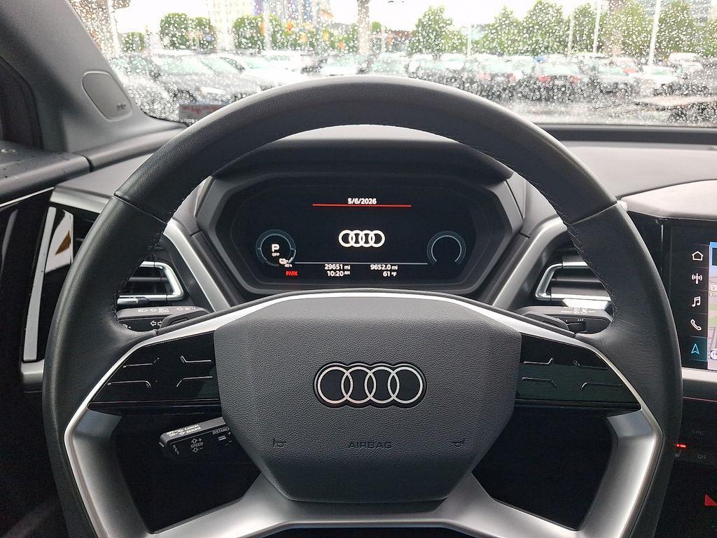 used 2023 Audi Q4 e-tron car, priced at $25,995
