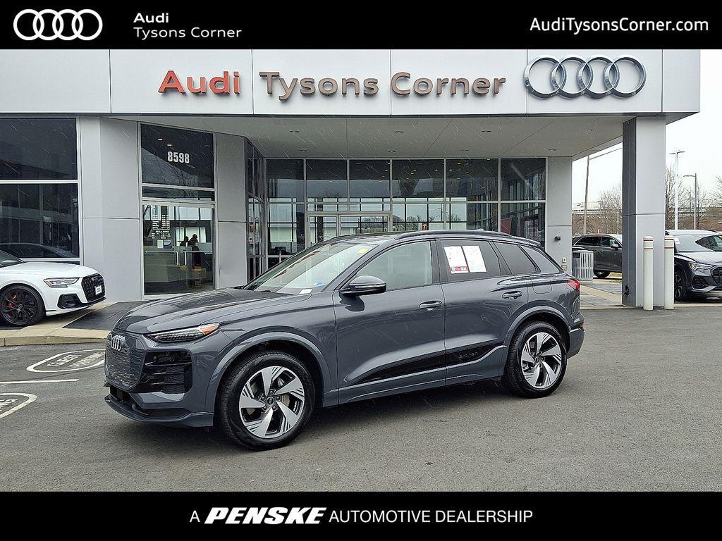used 2025 Audi Q6 e-tron car, priced at $49,997