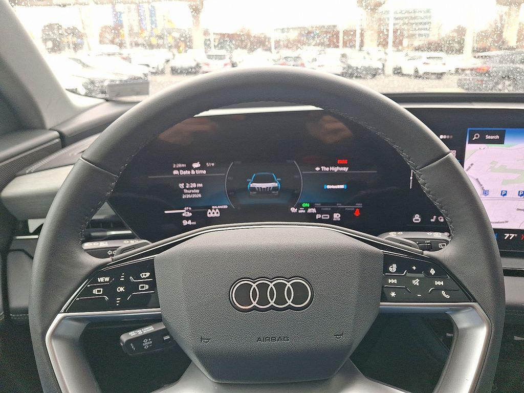 used 2025 Audi Q6 e-tron car, priced at $49,997