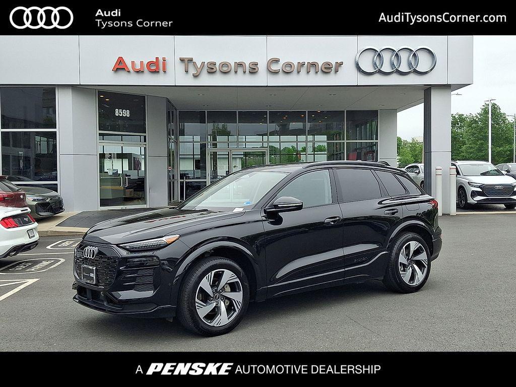 used 2025 Audi Q6 e-tron car, priced at $52,220