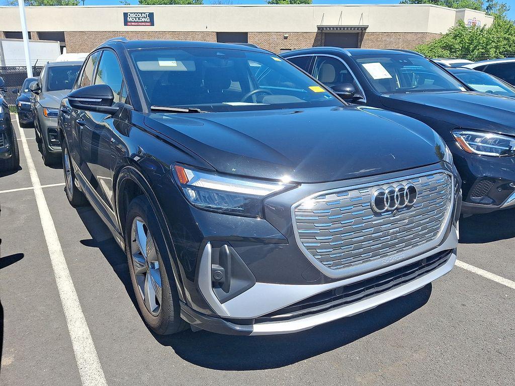 used 2023 Audi Q4 e-tron car, priced at $28,445