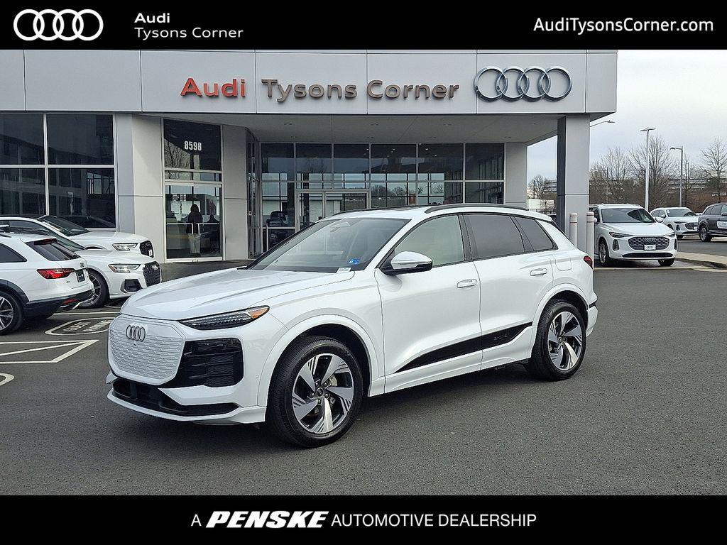 used 2025 Audi Q6 e-tron car, priced at $49,995