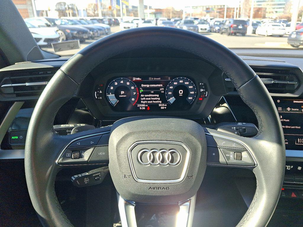 used 2023 Audi A3 car, priced at $26,492