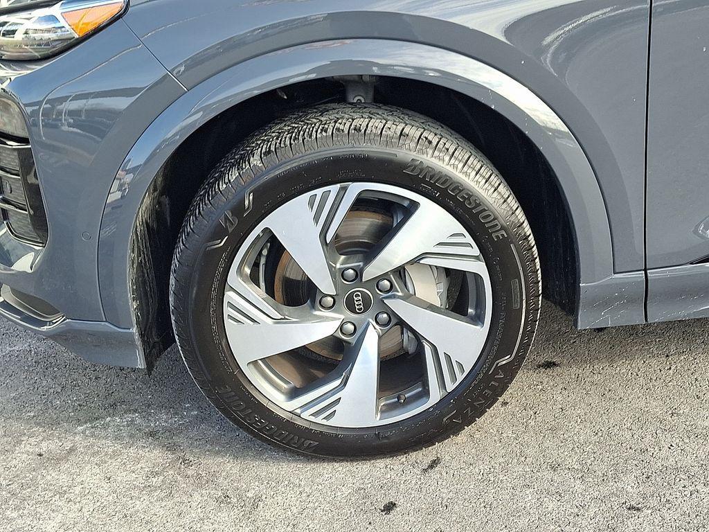 used 2025 Audi Q6 e-tron car, priced at $51,520