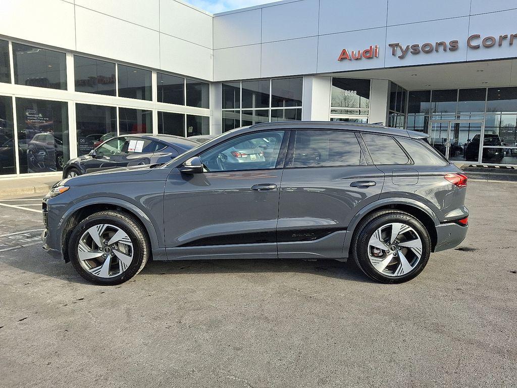 used 2025 Audi Q6 e-tron car, priced at $51,520