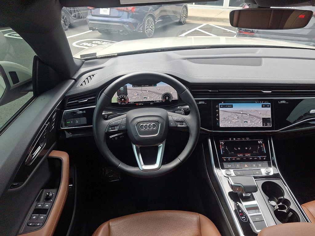 used 2023 Audi Q8 car, priced at $48,545