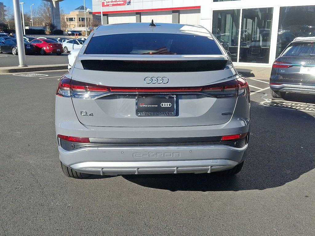 used 2023 Audi Q4 e-tron car, priced at $31,000
