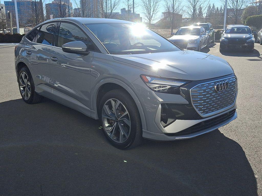 used 2023 Audi Q4 e-tron car, priced at $31,000