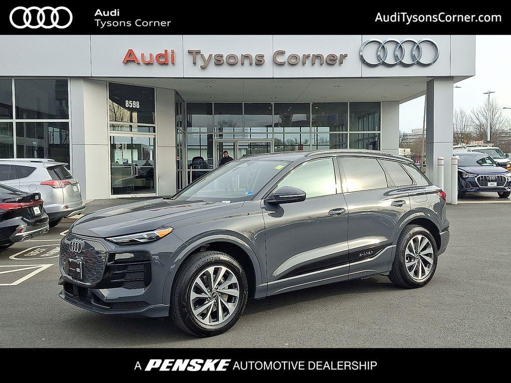 used 2025 Audi Q6 e-tron car, priced at $44,494