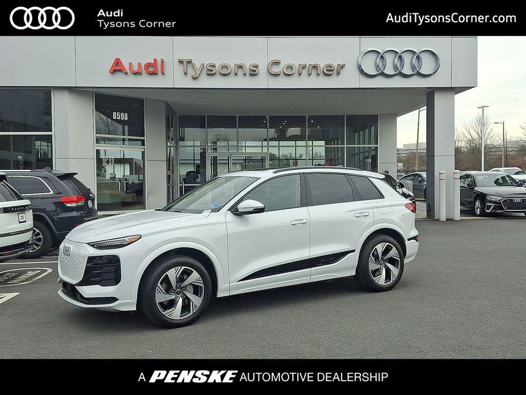 used 2025 Audi Q6 e-tron car, priced at $48,420