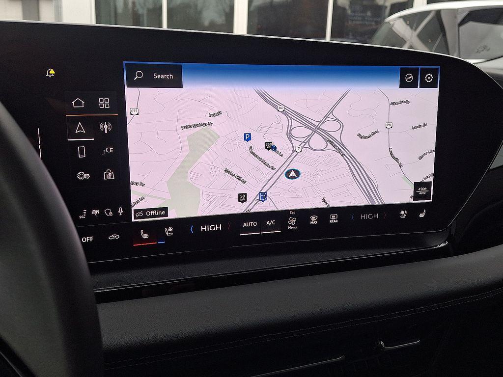 used 2025 Audi Q6 e-tron car, priced at $48,420