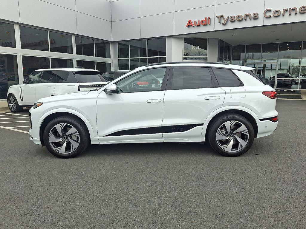 used 2025 Audi Q6 e-tron car, priced at $48,420