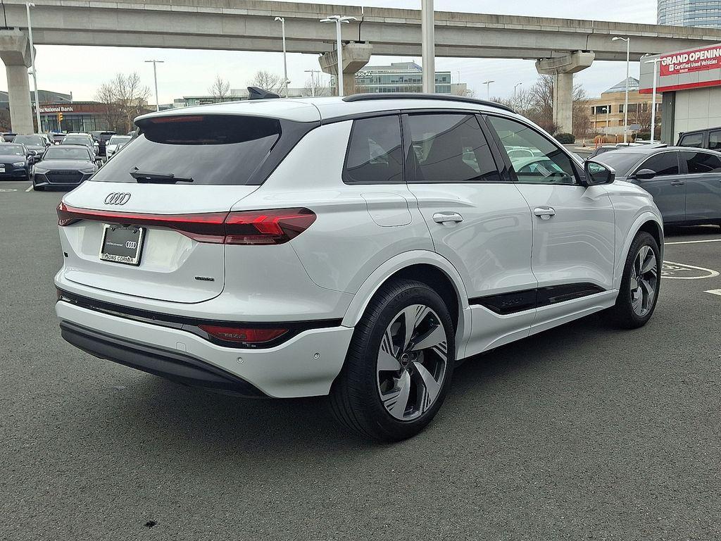 used 2025 Audi Q6 e-tron car, priced at $48,420