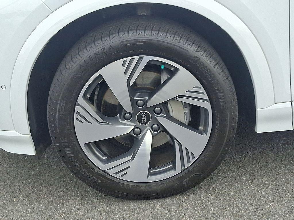 used 2025 Audi Q6 e-tron car, priced at $48,420