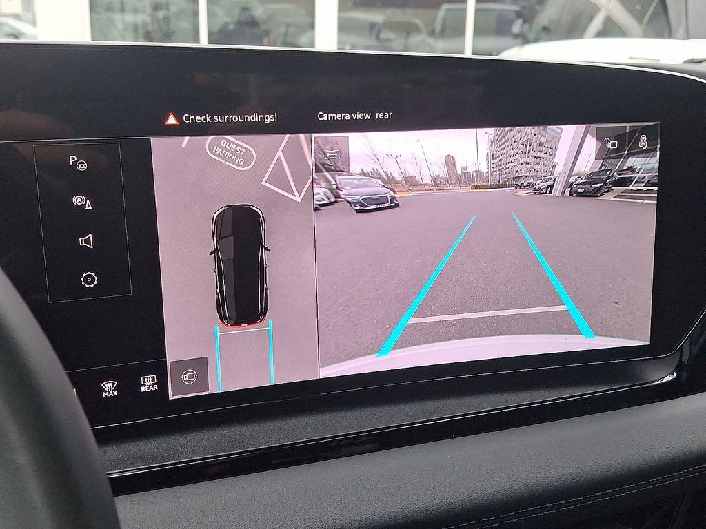 used 2025 Audi Q6 e-tron car, priced at $48,420